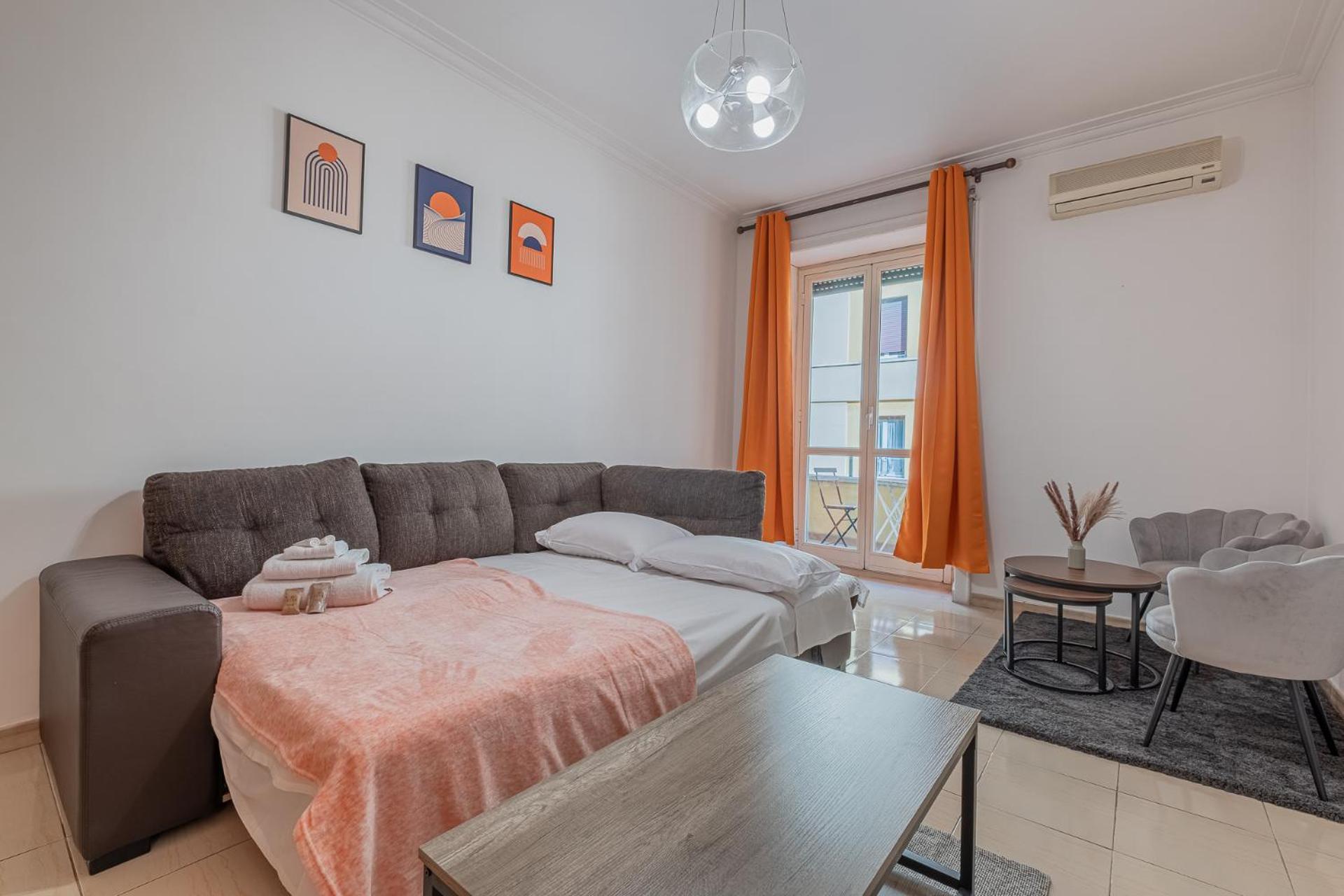 Orange Blue House 1bedr Metro Re Di Apartment Rom
